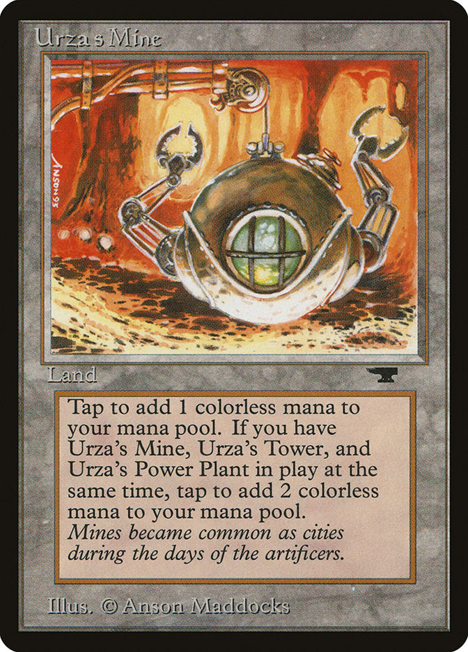 Urza's Mine (Orange Background) [Antiquities] - Magic: The Gathering - Card Brawlers | Quebec | Canada |