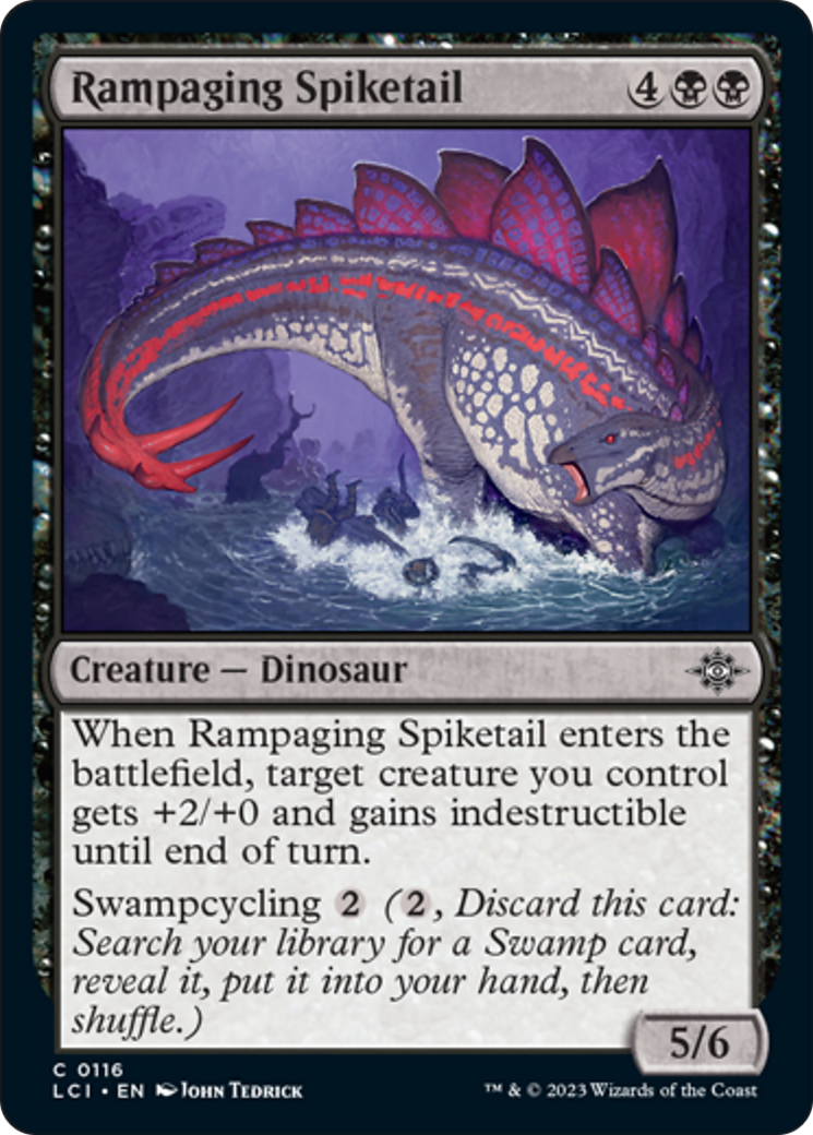 Rampaging Spiketail [The Lost Caverns of Ixalan] - Magic: The Gathering - Card Brawlers | Quebec | Canada |