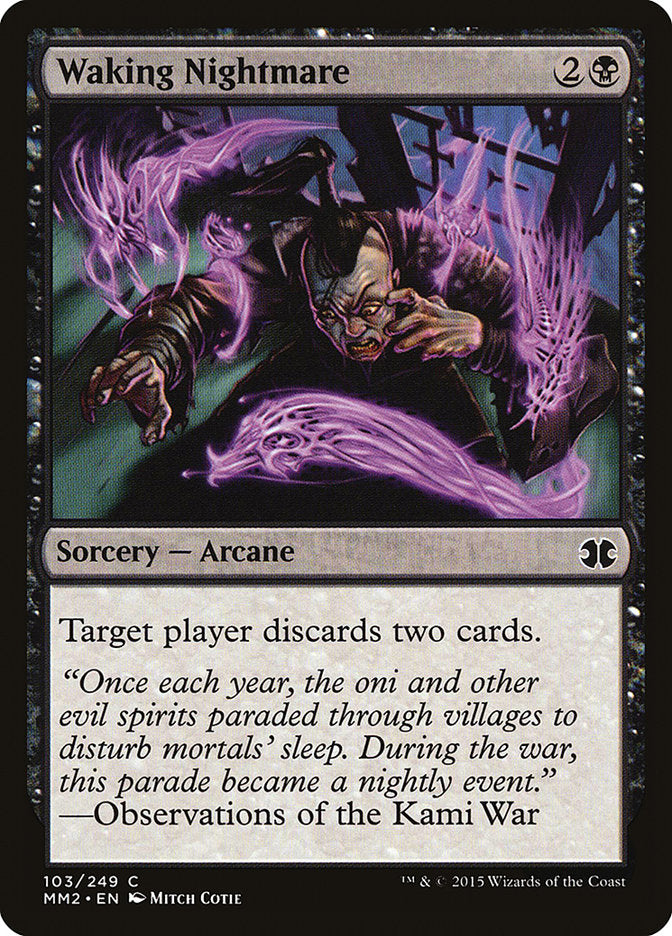 Waking Nightmare [Modern Masters 2015] - Magic: The Gathering - Card Brawlers | Quebec | Canada |