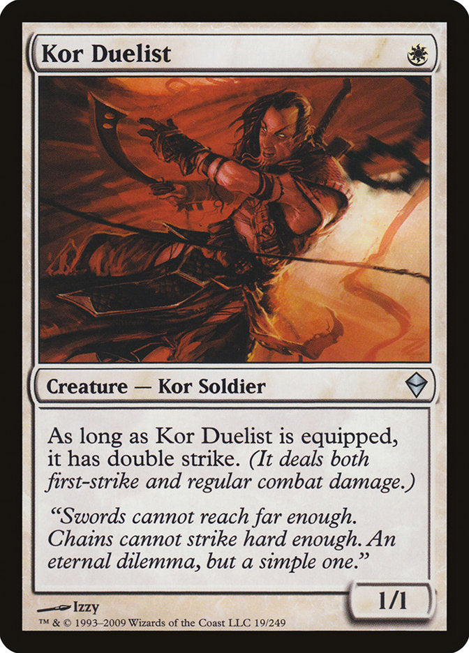 Kor Duelist [Zendikar] - Magic: The Gathering - Card Brawlers | Quebec | Canada |