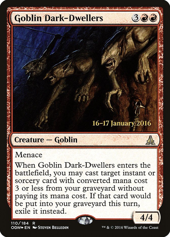 Goblin Dark-Dwellers [Oath of the Gatewatch Prerelease Promos] - Magic: The Gathering - Card Brawlers | Quebec | Canada |