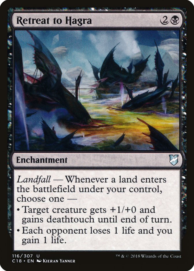 Retreat to Hagra [Commander 2018] - Magic: The Gathering - Card Brawlers | Quebec | Canada |