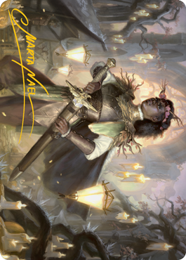 Sungold Sentinel Art Card (Gold-Stamped Signature) [Innistrad: Midnight Hunt Art Series] - Magic: The Gathering - Card Brawlers | Quebec | Canada |
