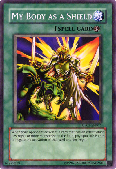My Body as a Shield [CP01-EN015] Common - Yu-Gi-Oh! - Card Brawlers | Quebec | Canada |