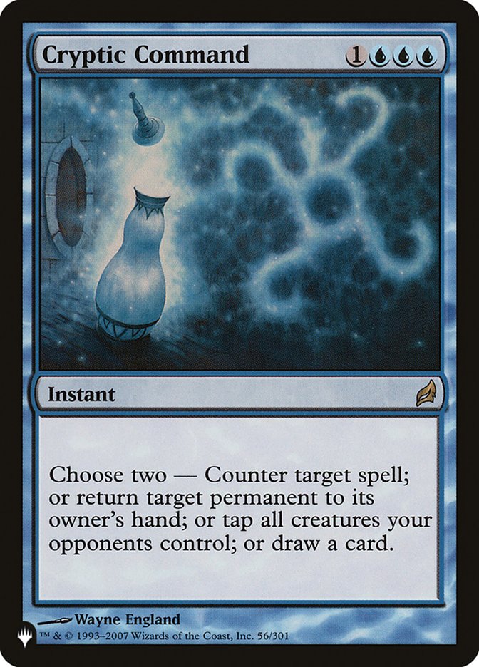 Cryptic Command [The List] - Magic: The Gathering - Card Brawlers | Quebec | Canada |