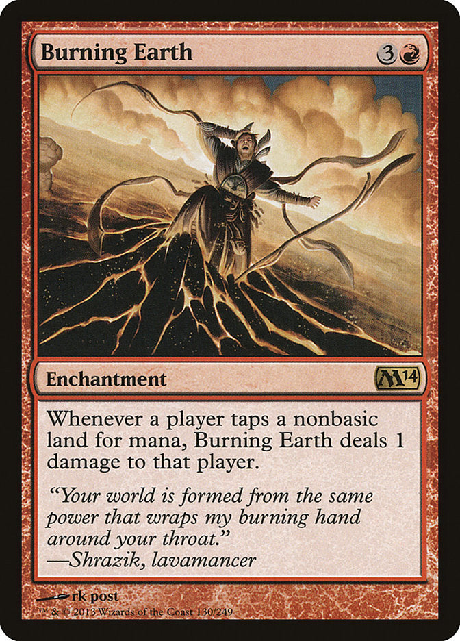 Burning Earth [Magic 2014] - Magic: The Gathering - Card Brawlers | Quebec | Canada |