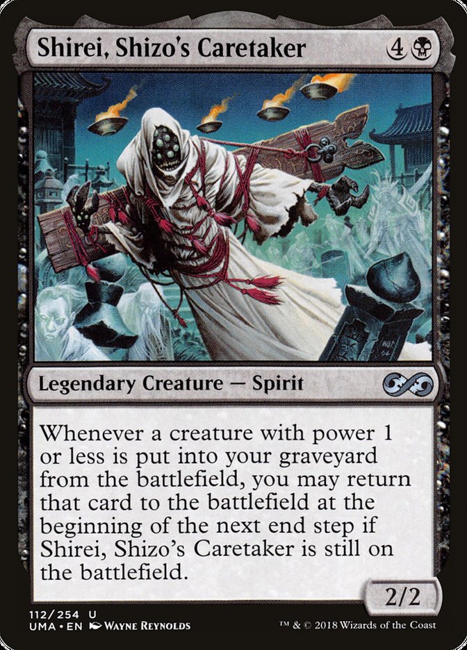 Shirei, Shizo's Caretaker [Ultimate Masters] - Magic: The Gathering - Card Brawlers | Quebec | Canada |