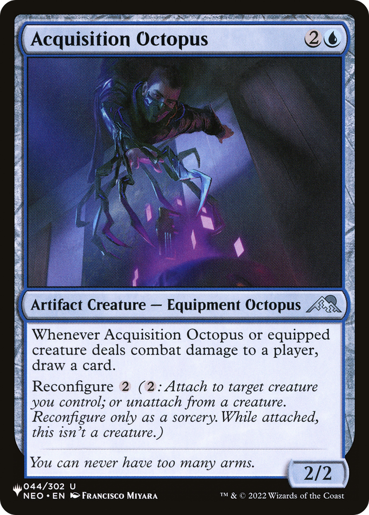 Acquisition Octopus [The List] - Magic: The Gathering - Card Brawlers | Quebec | Canada |