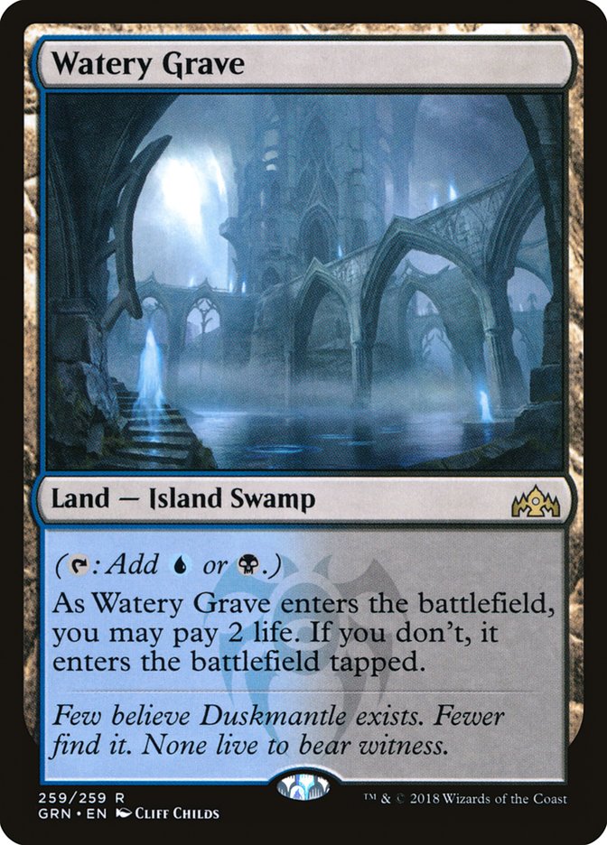 Watery Grave [Guilds of Ravnica] - Magic: The Gathering - Card Brawlers | Quebec | Canada |