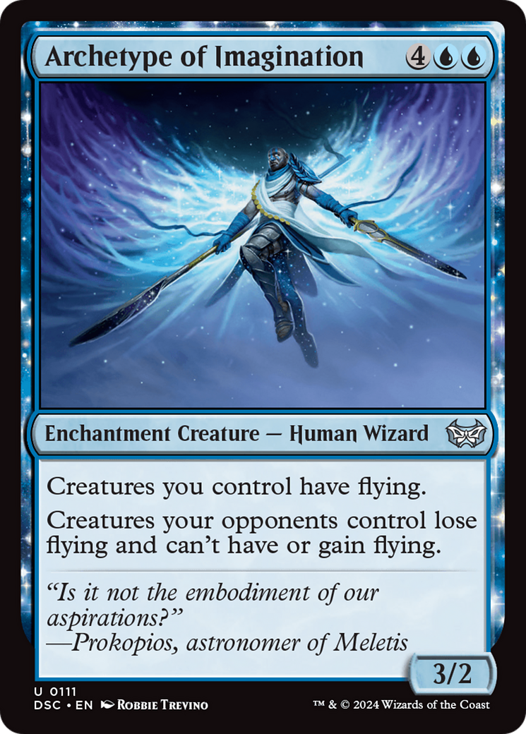 Archetype of Imagination [Duskmourn: House of Horror Commander] - Magic: The Gathering - Card Brawlers | Quebec | Canada |