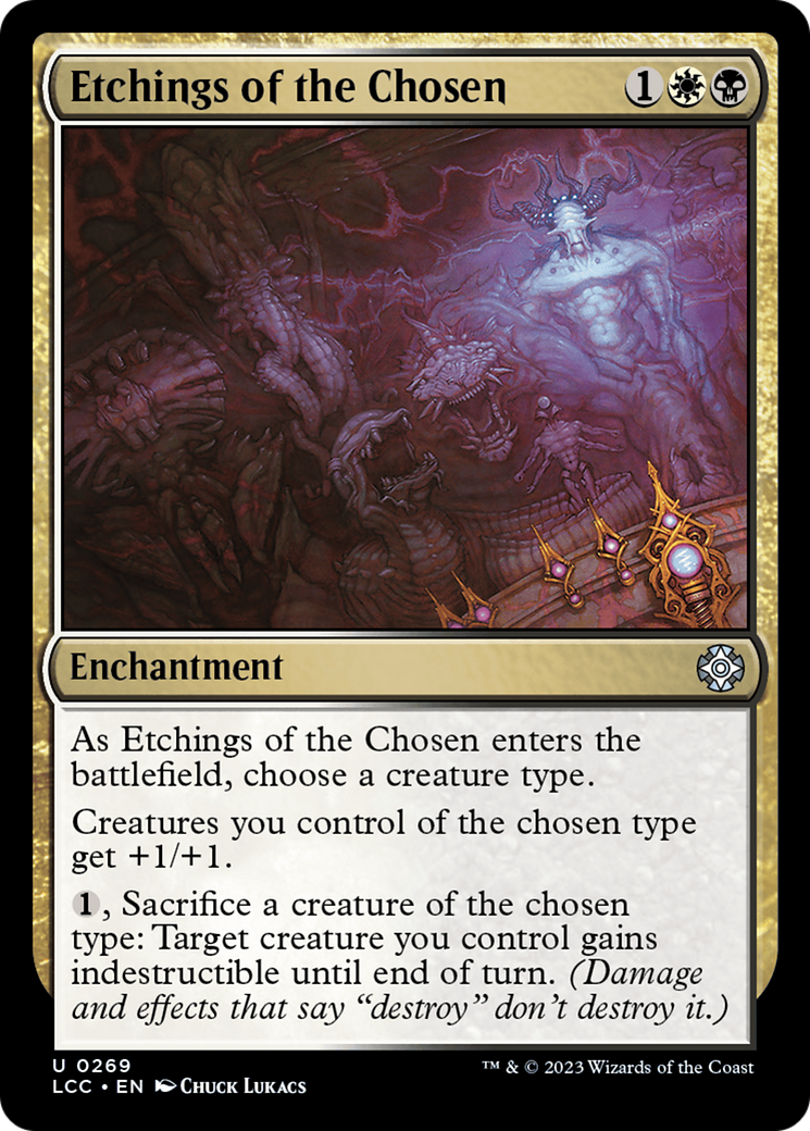 Etchings of the Chosen [The Lost Caverns of Ixalan Commander] - Magic: The Gathering - Card Brawlers | Quebec | Canada |