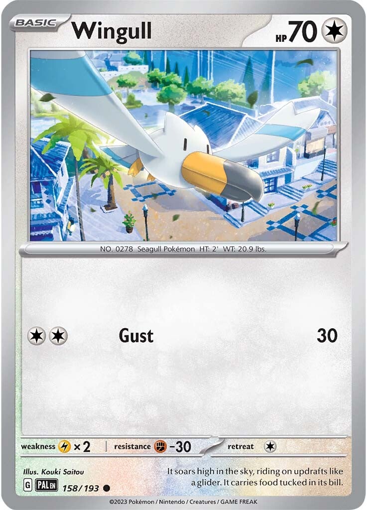 Wingull (158/193) [Scarlet & Violet: Paldea Evolved] - Pokémon - Card Brawlers | Quebec | Canada |