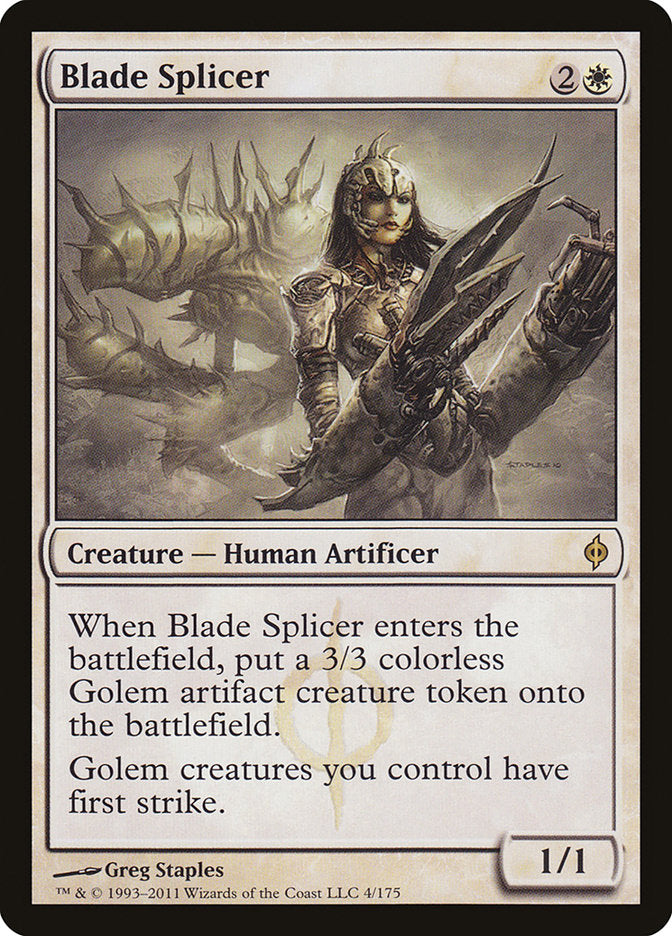 Blade Splicer [New Phyrexia] - Magic: The Gathering - Card Brawlers | Quebec | Canada |