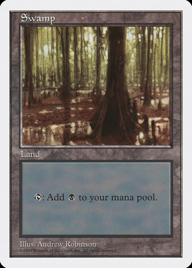 Swamp (439) [Fifth Edition] - Magic: The Gathering - Card Brawlers | Quebec | Canada |