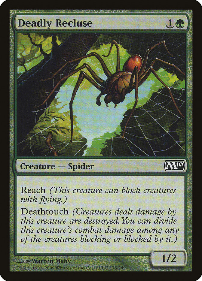 Deadly Recluse [Magic 2010] - Magic: The Gathering - Card Brawlers | Quebec | Canada |