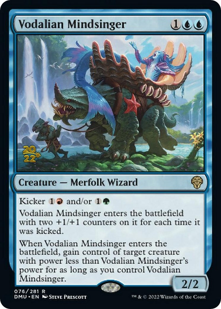 Vodalian Mindsinger [Dominaria United Prerelease Promos] - Magic: The Gathering - Card Brawlers | Quebec | Canada |