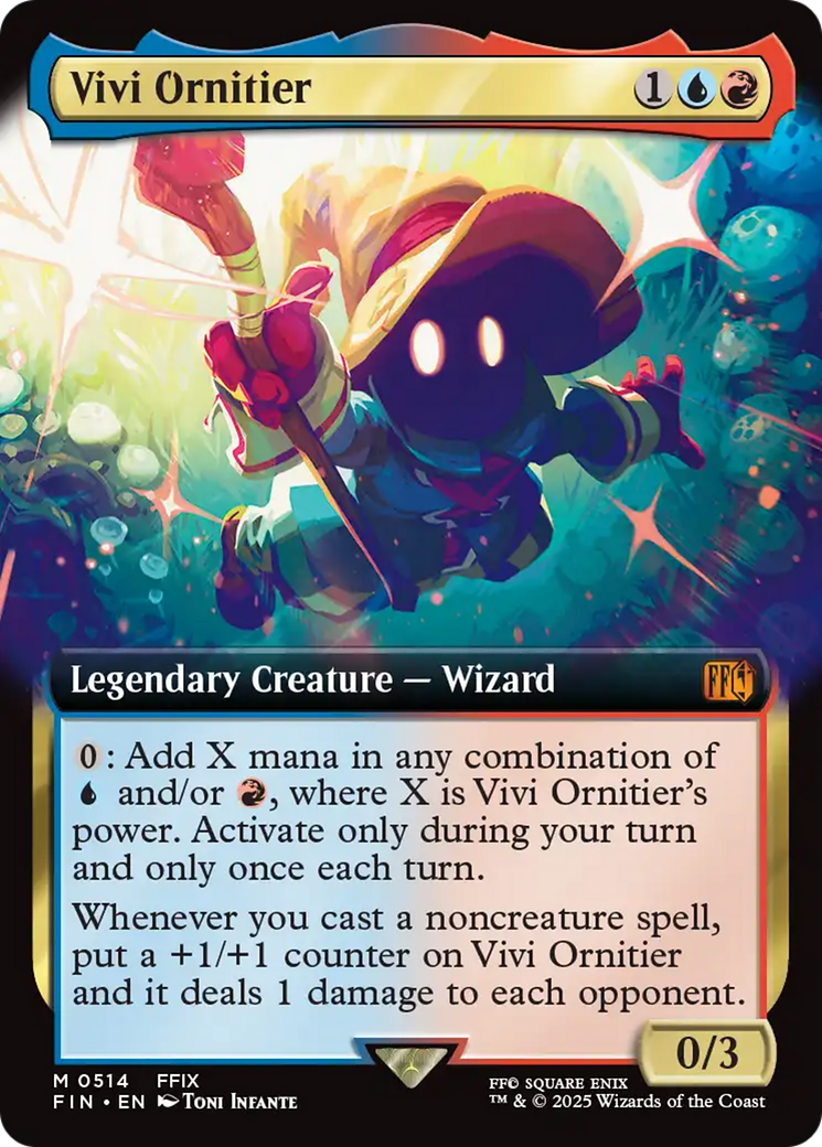 Vivi Ornitier (Extended Art) [FINAL FANTASY] - Magic: The Gathering - Card Brawlers | Quebec | Canada |