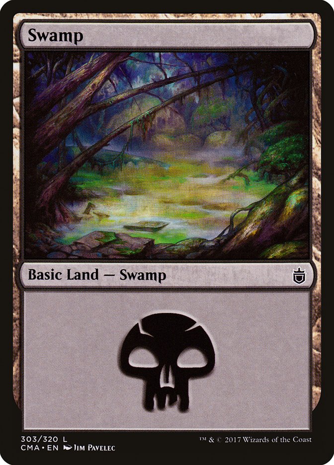 Swamp (303) [Commander Anthology] - Magic: The Gathering - Card Brawlers | Quebec | Canada |