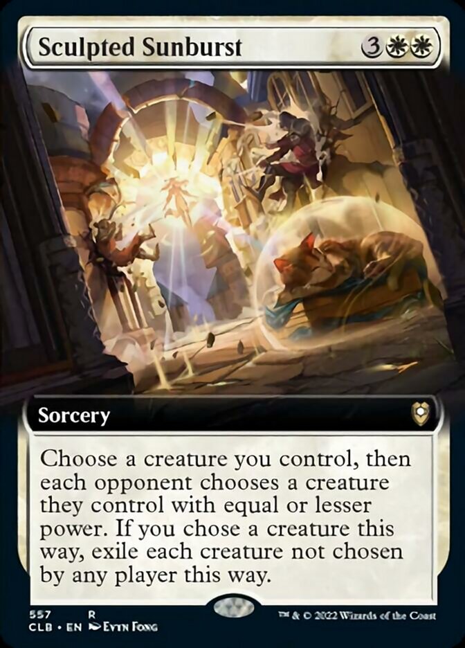 Sculpted Sunburst (Extended Art) [Commander Legends: Battle for Baldur's Gate] - Magic: The Gathering - Card Brawlers | Quebec | Canada |