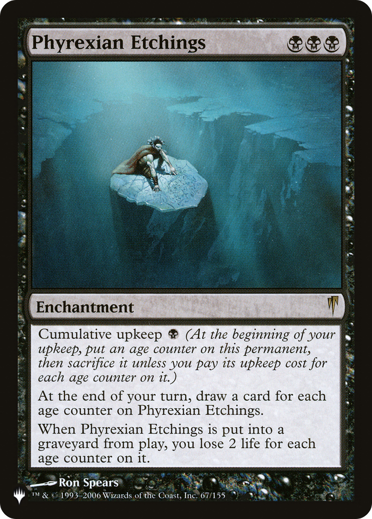 Phyrexian Etchings [The List] - Magic: The Gathering - Card Brawlers | Quebec | Canada |