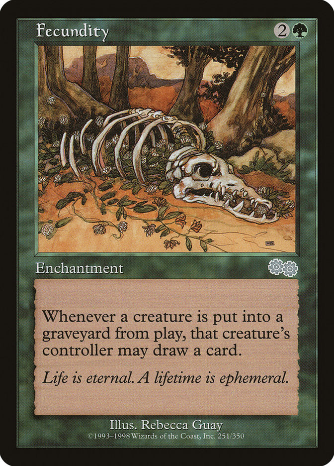 Fecundity [Urza's Saga] - Magic: The Gathering - Card Brawlers | Quebec | Canada |