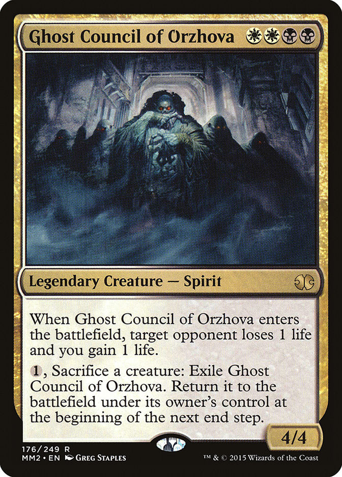 Ghost Council of Orzhova [Modern Masters 2015] - Magic: The Gathering - Card Brawlers | Quebec | Canada |