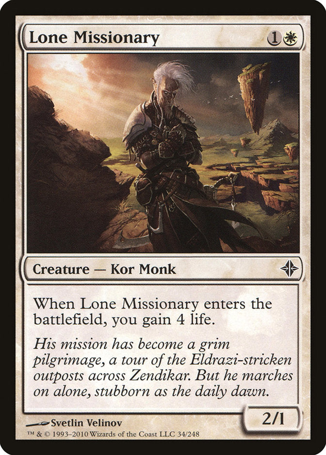 Lone Missionary [Rise of the Eldrazi] - Magic: The Gathering - Card Brawlers | Quebec | Canada |