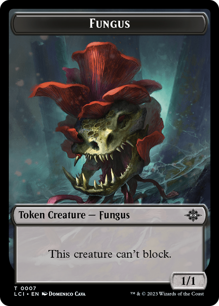 Treasure (0018) // Fungus Double-Sided Token [The Lost Caverns of Ixalan Tokens] - Magic: The Gathering - Card Brawlers | Quebec | Canada |