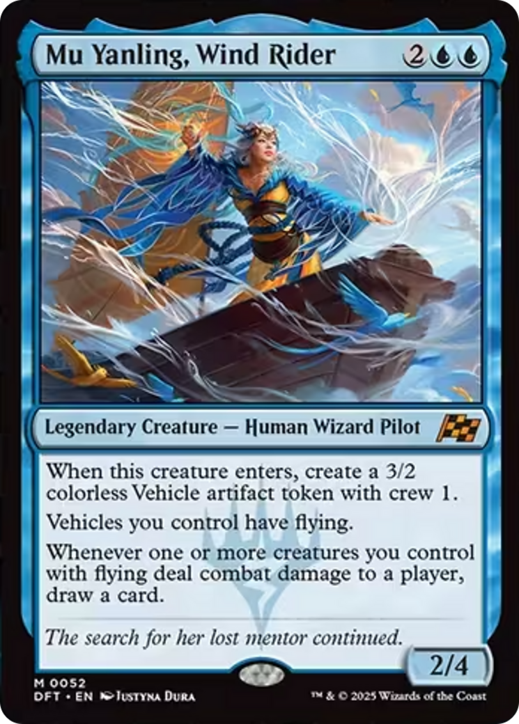 Mu Yanling, Wind Rider [Aetherdrift] - Magic: The Gathering - Card Brawlers | Quebec | Canada |