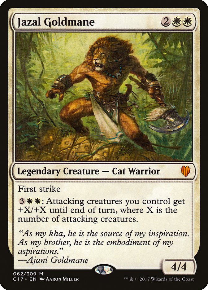 Jazal Goldmane [Commander 2017] - Magic: The Gathering - Card Brawlers | Quebec | Canada |