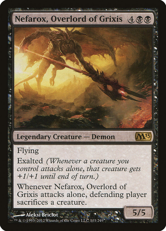 Nefarox, Overlord of Grixis [Magic 2013] - Magic: The Gathering - Card Brawlers | Quebec | Canada |