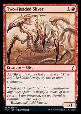 Two-Headed Sliver [Time Spiral Remastered] - Magic: The Gathering - Card Brawlers | Quebec | Canada |