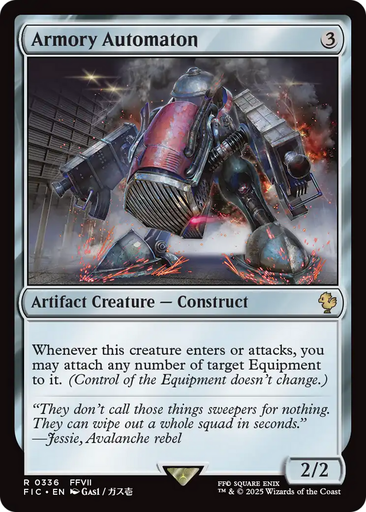Armory Automaton [FINAL FANTASY Commander] - Magic: The Gathering - Card Brawlers | Quebec | Canada |