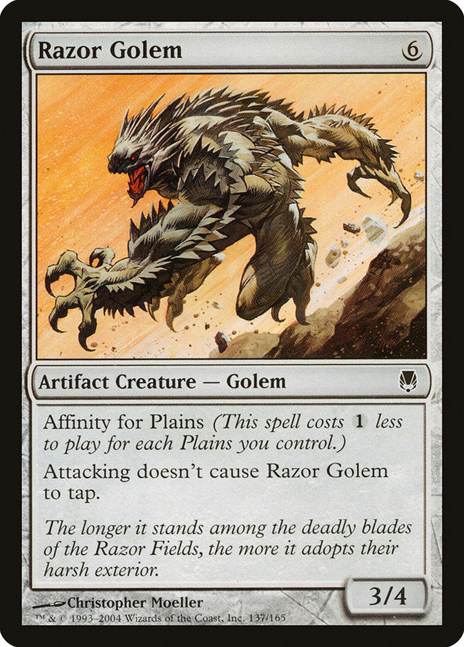 Razor Golem [Darksteel] - Magic: The Gathering - Card Brawlers | Quebec | Canada |