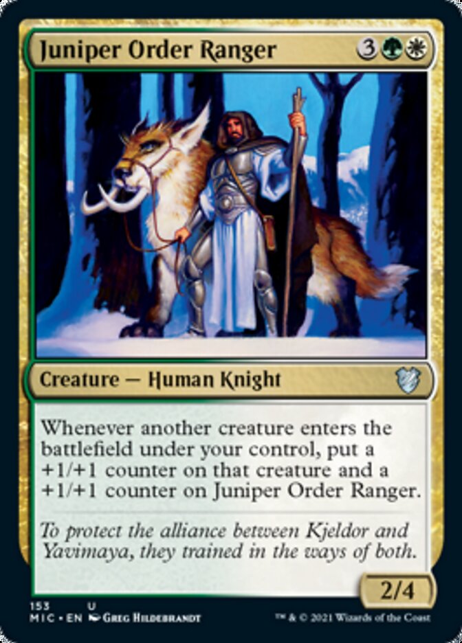 Juniper Order Ranger [Innistrad: Midnight Hunt Commander] - Magic: The Gathering - Card Brawlers | Quebec | Canada |
