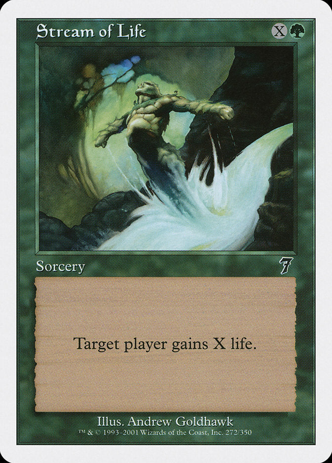 Stream of Life [Seventh Edition] - Magic: The Gathering - Card Brawlers | Quebec | Canada |