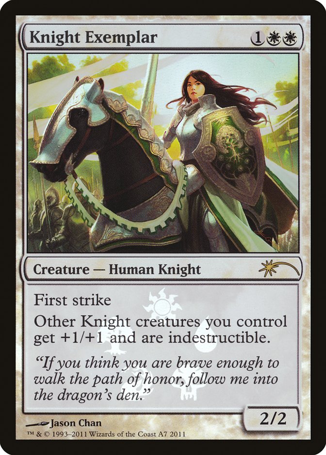 Knight Exemplar [Resale Promos] - Magic: The Gathering - Card Brawlers | Quebec | Canada |
