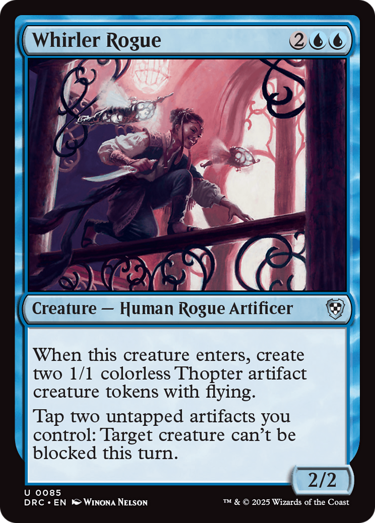 Whirler Rogue [Aetherdrift Commander] - Magic: The Gathering - Card Brawlers | Quebec | Canada |