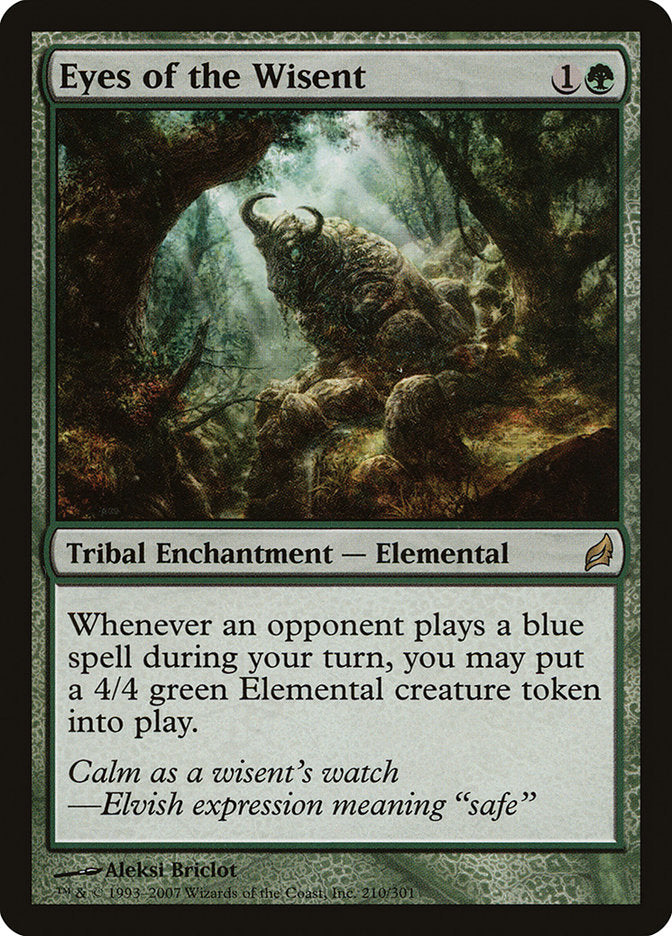 Eyes of the Wisent [Lorwyn] - Magic: The Gathering - Card Brawlers | Quebec | Canada |