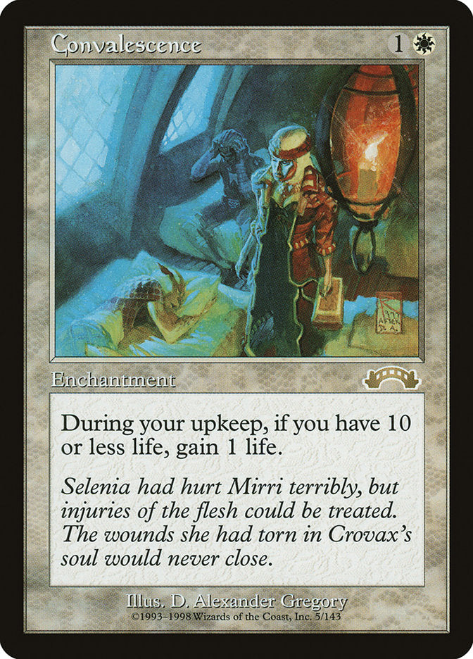 Convalescence [Exodus] - Magic: The Gathering - Card Brawlers | Quebec | Canada |
