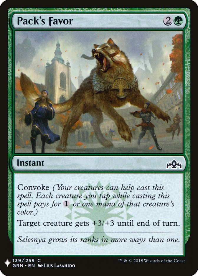 Pack's Favor [Mystery Booster] - Magic: The Gathering - Card Brawlers | Quebec | Canada |
