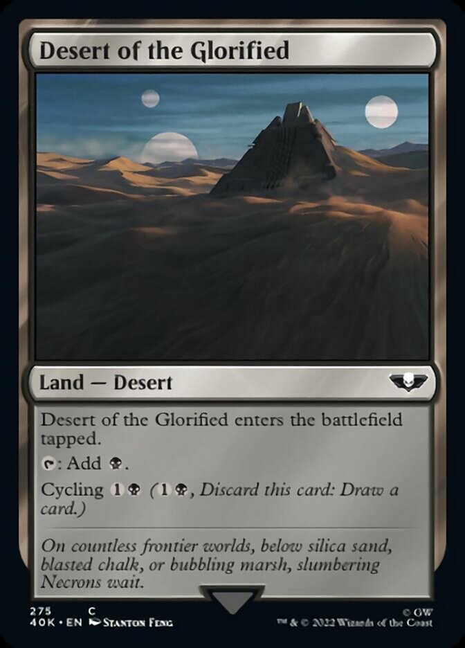 Desert of the Glorified [Warhammer 40,000] - Magic: The Gathering - Card Brawlers | Quebec | Canada |