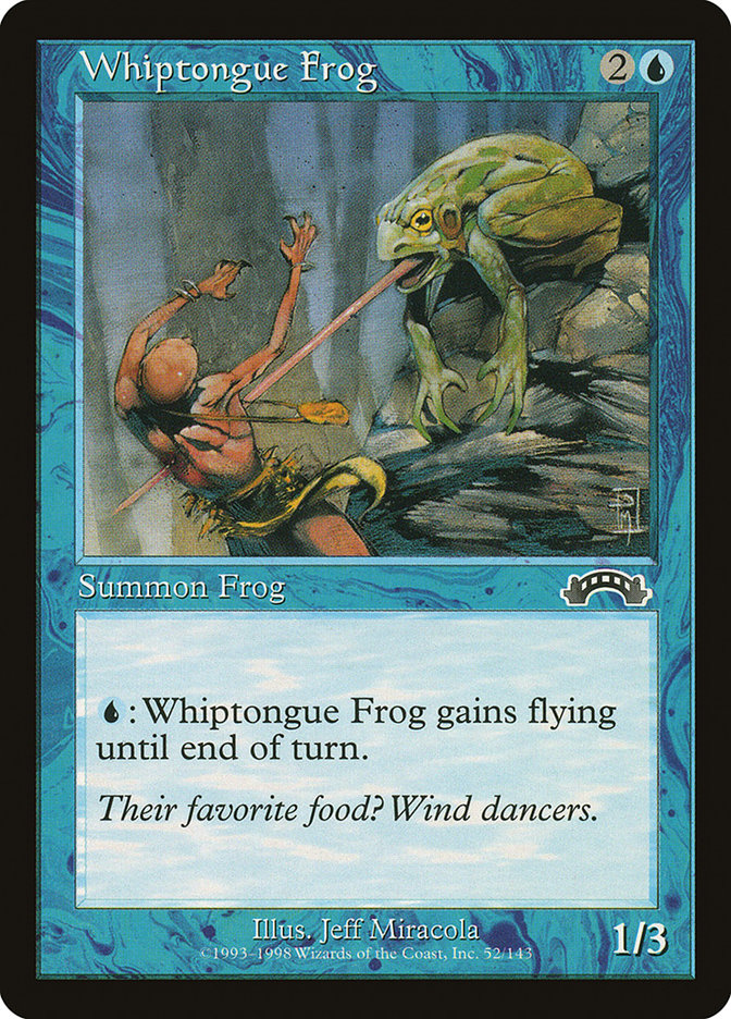 Whiptongue Frog [Exodus] - Magic: The Gathering - Card Brawlers | Quebec | Canada |