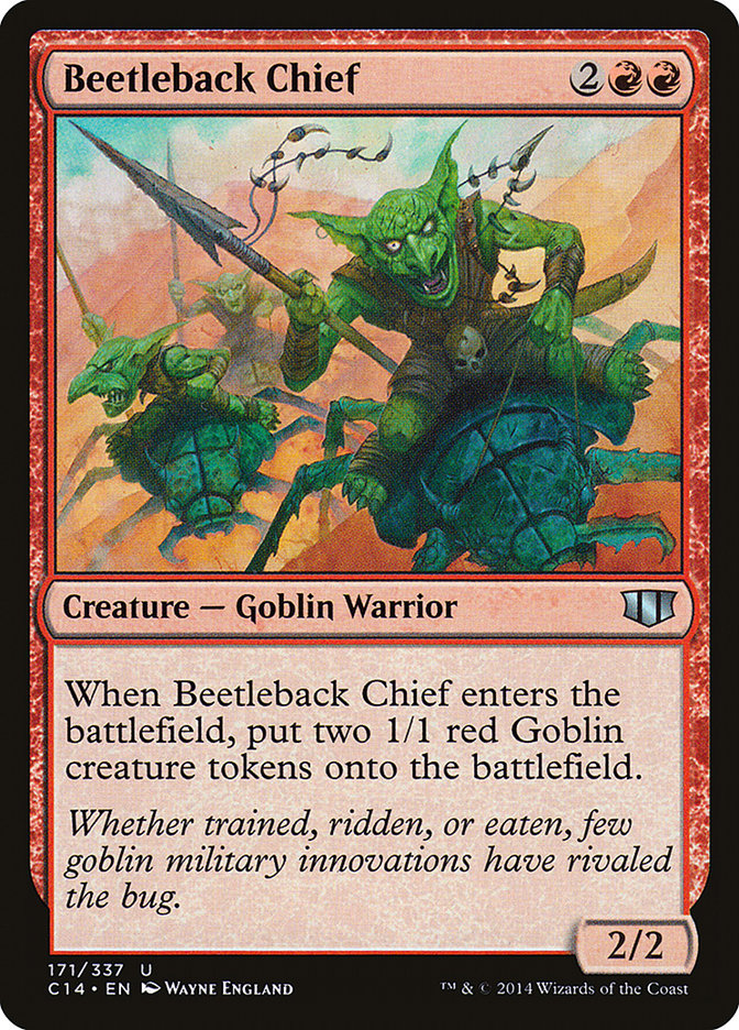 Beetleback Chief [Commander 2014] - Magic: The Gathering - Card Brawlers | Quebec | Canada |