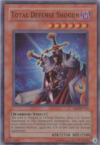 Total Defense Shogun [DB2-EN110] Super Rare - Yu-Gi-Oh! - Card Brawlers | Quebec | Canada |