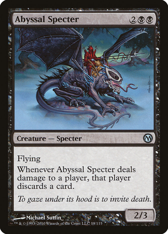 Abyssal Specter [Duels of the Planeswalkers] - Magic: The Gathering - Card Brawlers | Quebec | Canada |