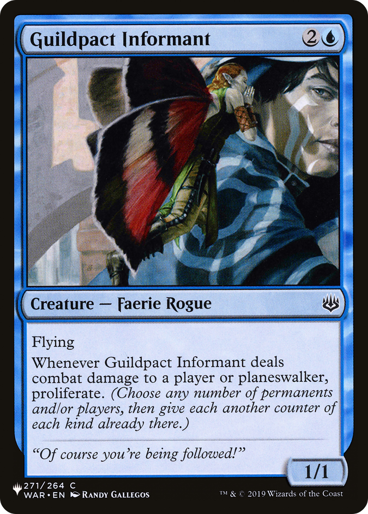 Guildpact Informant [The List] - Magic: The Gathering - Card Brawlers | Quebec | Canada |