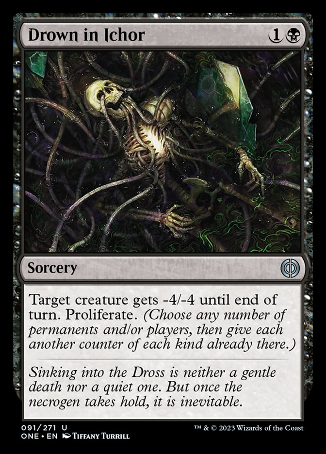 Drown in Ichor [Phyrexia: All Will Be One] - Magic: The Gathering - Card Brawlers | Quebec | Canada |