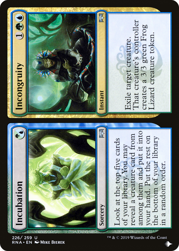 Incubation // Incongruity [The List] - Magic: The Gathering - Card Brawlers | Quebec | Canada |