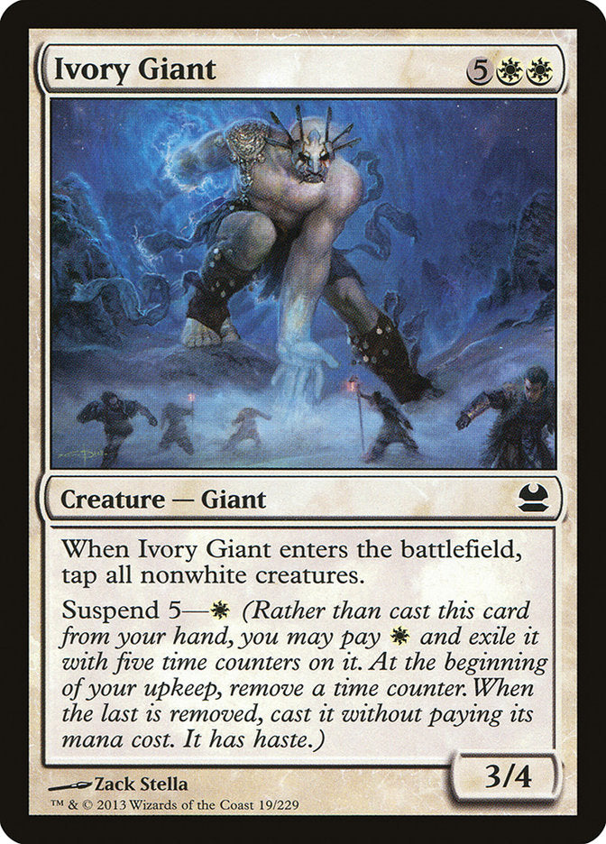 Ivory Giant [Modern Masters] - Magic: The Gathering - Card Brawlers | Quebec | Canada |